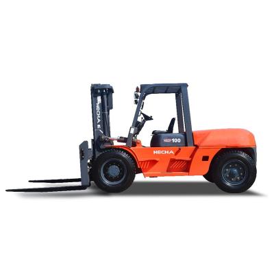 China Heavy duty big load container high efficiency forklift 8ton 10ton forklift 12ton diesel forklift for sale