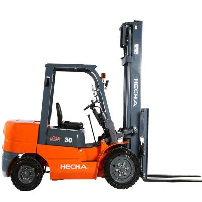 China Garment Shops HECHA CPCD35 Diesel Forklift, 3.5t Diesel Engine Forklift, 3500kg Diesel Forklift for sale