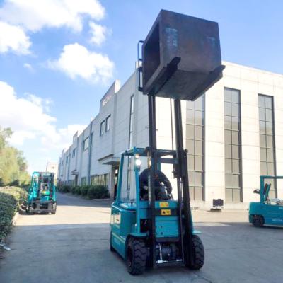 China Hotels China Lithium Battery Forklift With 3 Stage Mast Electric Power Forklift for sale