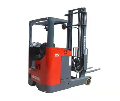 China Easy Operation Safety Convenience HECHA Brand Factory 1.6 Ton 2 Ton Electric Pallet Reach Truck Stacker for sale