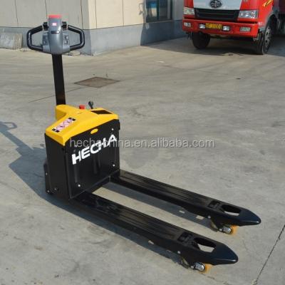 China Hotels Hecha Forklift Co., Ltd 1.5 Ton Small Electric Pallet Truck for sale