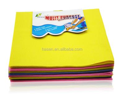 China Sustainable dashboard cleaning cloth multi-purpose  heavy duty more time using non-woven cleaning products for sale