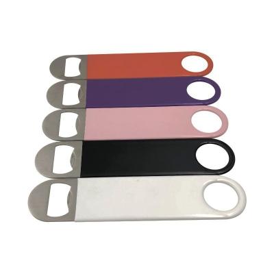 China Stainless Steel Cheap Promotional Custom Gear Logo 18cm Gift Single Beer And Beverage Bottle Opener for sale