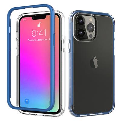 China New Apple 12proiPhone Full Metal Business Full Package Silicone Transparent Anti-drop Shockproof Simple High-grade Applicable Phone Cases for sale