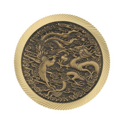 China Latest Souvenir Promotion Price Zinc Alloy/Brass Commemorative Coins Custom Design for sale