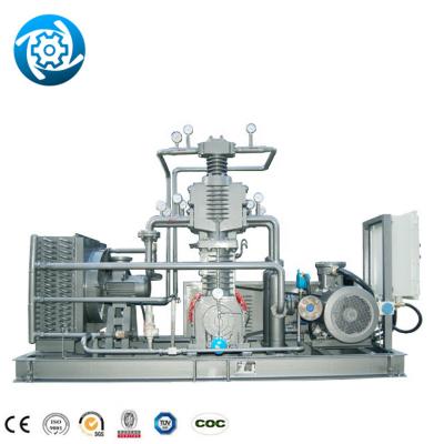 China High Eficiency 0.6m3/min AC Suction Pressure 10 Bar Gas Booster Piston Reciprocating Compressor for sale