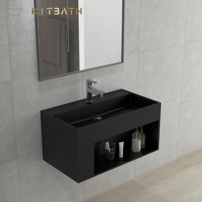 China Portable Hot Sales Wall Sink European Wall Hung Washbasin Renovation Bathroom Sinks for sale