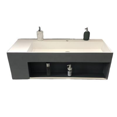 China Portable Plywood Floor Stand Oem Mdf Solid Outdoor Rectangular Hung Basin Portable Plywood Wall PVC Wall for sale