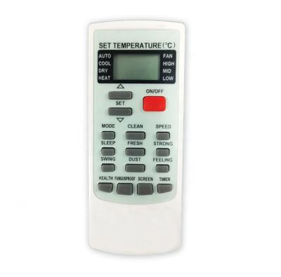 China The use for AUX air conditioner. ES-AC012 remote control for NEW AC ABS and silicone keypad for YKR-H/002E AUX. split air conditioner 38kHz remote control for sale