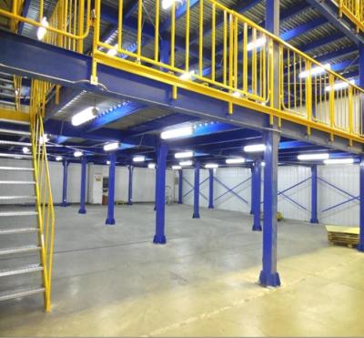 China Corrosion Protection Warehouse Industrial Storage Steel Mezzanine Floors for sale