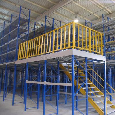 China Corrosion Protection Mezzanine Attic Racking Platform For Warehouse Structure Mansard for sale