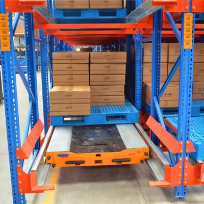 China Corrosion protection fifo cold warehouse and FILO auto radio shuttle rack made in China for sale