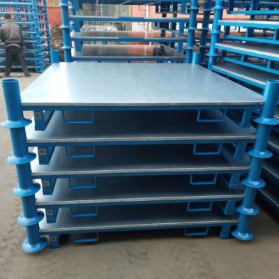 China Professional Corrosion Protection Supplier Convenient Tire Storage Stacking Steel Rack For Warehouse for sale