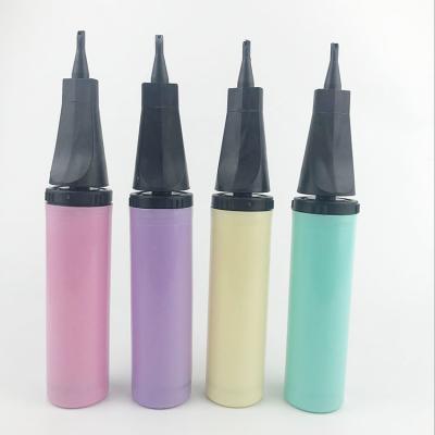 China Celebration Macaron Pastel Color Manual Pump Balloon Manual Inflatable Balloon Push Compressor Balloon Swimming Props Party Supplies for sale