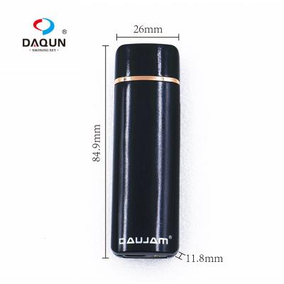 China Portable USB Power Display Battery Indicator Charging Electronic Lighters for sale