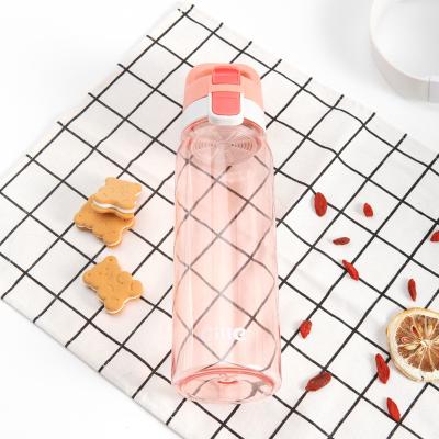 China Sustainable New Design Top Quality Sports Accessories Eco - Friendly Travel Outdoor Clear Plastic Water Bottles for sale