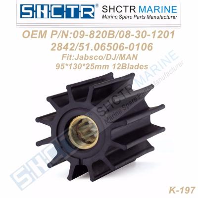 China Pump OEM Inboard Water Pump Impeller for Johnson 09-820B CEF 500186T for sale