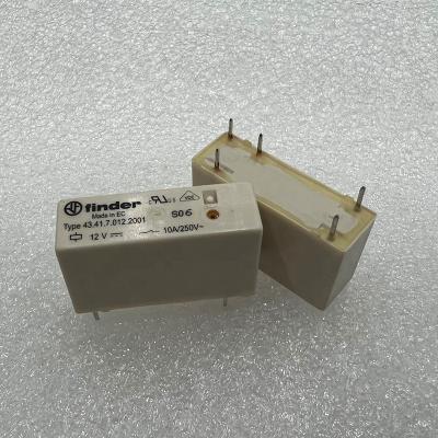 China Sealed Finder Relay 43.41.7.012 .2001 10A 12V 43.41.7.012 new and original .2000 condition in stock for sale