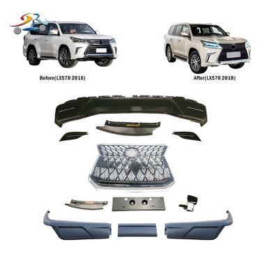 China 2016 2018 TRD KIT For LX570 Plastic SPORT BODY Low MOQ UPGRADE for sale