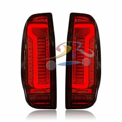 China PP+ABS Auto Lighting System NAVARA 2005 Car Modify Tail Light For NISSAN for sale