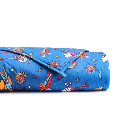 China Travel Single Size Hug Hot Selling How To Make Big Winter Brookstone Handmade Fleece Weighted Blanket Brookstone Weighted Blanket for sale