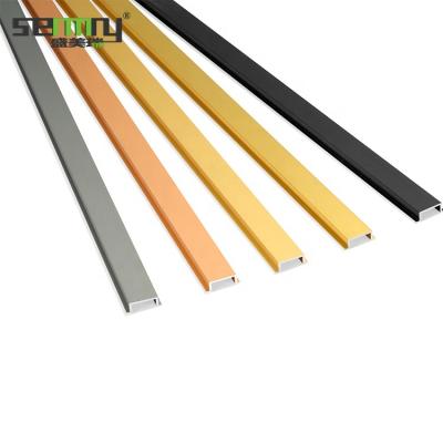 China 2021 Modern Senmry U Shape Building Tile Trim Aluminum Internal Corner Trim Corner Trim Tile Brass Photo Trim for sale