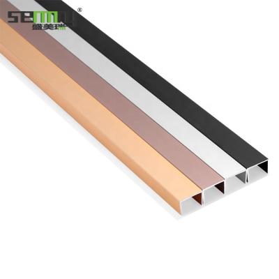 China Modern Free Sample Flooring Accessories Tile U Shaped Tile Trim Aluminum Tile Edge Protection Trim for sale