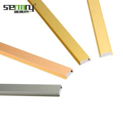 China Cheap Price Modern Aluminum Decorative Accessories Manufacturer Factory Factory Extrusion Aluminum Profile U Shape Tile Edge Trim for sale