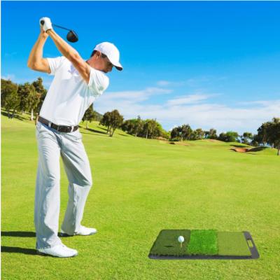 China Wadding Golf Lawn Mat Golf Practice Portable Rubber Batting Mat Indoor and Outdoor Sliding Mat for sale