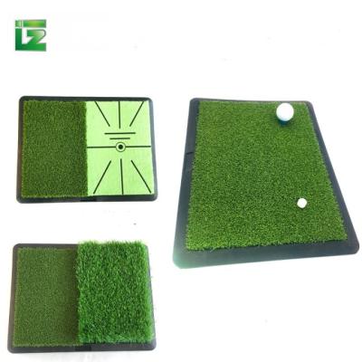 China Portable Customized Golf Practice Mat Golf Track Outdoor And Indoor Practice Mat Rubber Mat for sale