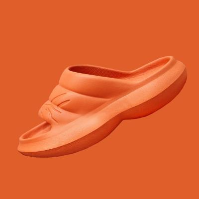 China Cushioning New Designer Unisex Outdoor Beach Yezzy Slips Clog And Mules Massage Slippers Eva Sandals For Women Shoes Men's Shoe for sale