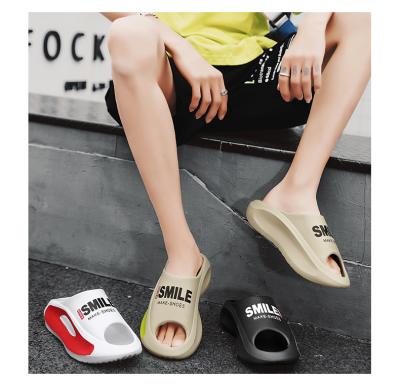 China Women's Casual Home Bathroom Flip Flops Beach Sandals Wholesale High Quality Comfortable Flats Cushioning Slips Men's Soft Thick Unique Slippers for sale