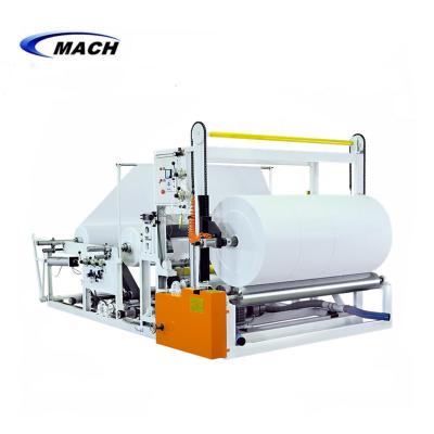 China Factory Automatic Jumbo Paper Roll Slitting And Rewinding Machine for sale