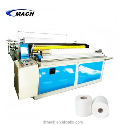 China Factory 1575A Semi Automatic Toilet Paper Small Tissue Paper Converting Machine For Sale for sale