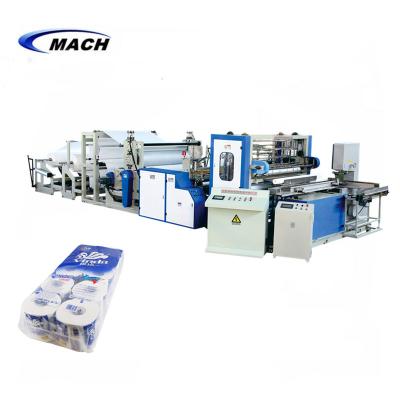 China Automatic Factory Small Tissue Toilet Paper Production Line for sale