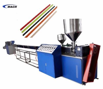 China Bar Straw Extruder Automatic Plastic Drinking Extruding Making Machine for sale