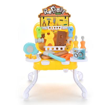 China Indoor Play House Role Pretend Play Toys Set Plastic Table Toy Set For Kids Children's Tools 106x41x78cm for sale