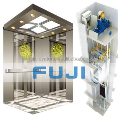 China Residential Elevators FUJI Passenger Elevator Hospital Elevator FUJI Elevator With Machine Room for sale