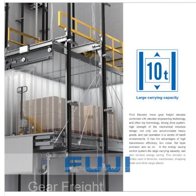 China Contemporary Small FUJI Freight Elevator Cargo Lift For Sale for sale