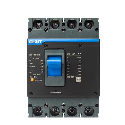 China Chint NXM 3 - 250A-400A Pole Cast Case Circuit Breaker 36KA for sale