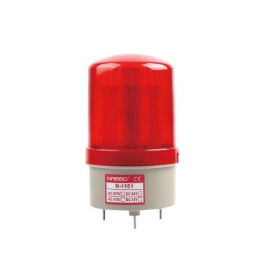 China Beep LTE-1101J/N-1101J AC12V-220V Machine Tool Strobe Warning Light Rotating Flashing Buzzer Led Warning Light for sale