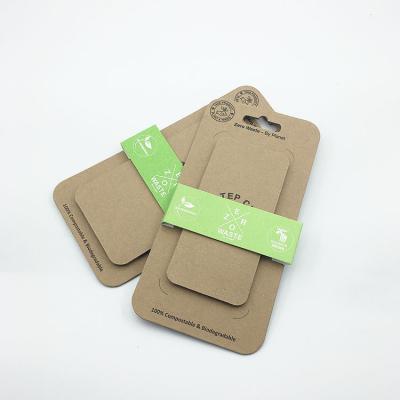 China Recycled Materials Recycled Material Cheap Brown Kraft Paper Box Packaging For Smart Phone Cases for sale