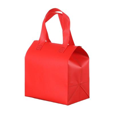 China Can Heat Outdoor Takeaway Lunch Bento Tote Bag For Picnic New Portable Non-woven Storage Insulation Bag for sale