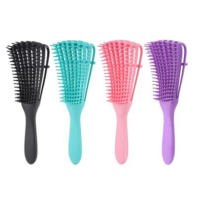 China 1Pcs Detangling Brush For Curly Hair Octopus Hair Brush Comb Non-Slip Rubber Scalp Massage Sweeps Bathroom Accessories L945 for sale