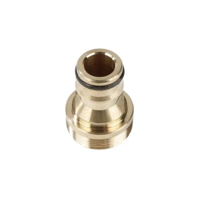 China 23mm Universal Hose Adapter Rubber Garden Tools Kitchen Hose Faucet Connector Mixer Hose Watering Brass Adapter for sale