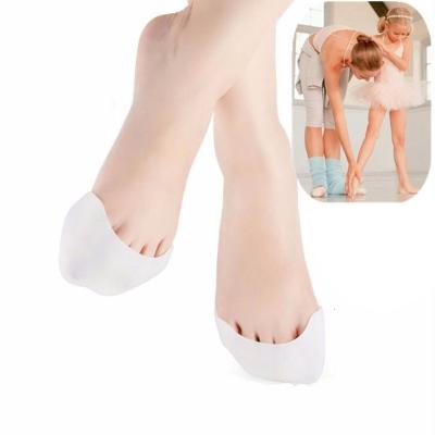 China 2pcs Toe Toe Protector Silicone Gel Pointe Toe Cap Cover For Toes Soft Pads Protectors For Pointe Shoes Feet Care Tools for sale