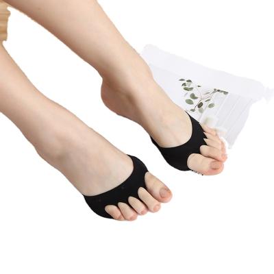 China 2Pcs Five Toe Forefoot Pads For Women High Heels Insoles Calluses Grains Foot Pain Care Half Absorbs Socks Toe Pad Shock Inserts for sale