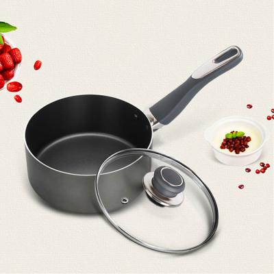 China Low price sustainable aluminum non stick high quality stainless steel milk pot for kitchen cooking milk pot pans for sale