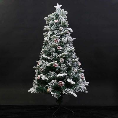 China Artificial Assembled Homemade Mixed Christmas Decoration 180CM PE+PVC Christmas Tree for sale