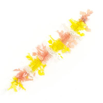 China Durable Outdoor Braid Garland Wholesale for Easter Decorations with Bunny and Flowers for sale